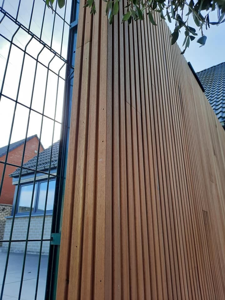Tuinwand Melle, eindresultaat