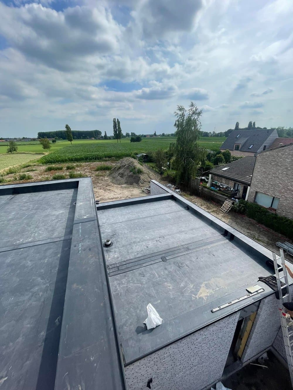 Nieuwbouw Kaprijke, detail